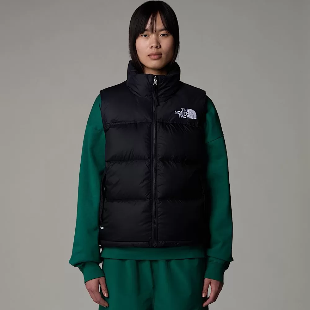 The North Face Vests | Insulated^1996 Retro Nuptse Dunvest Til Damer Recycled TNF Black