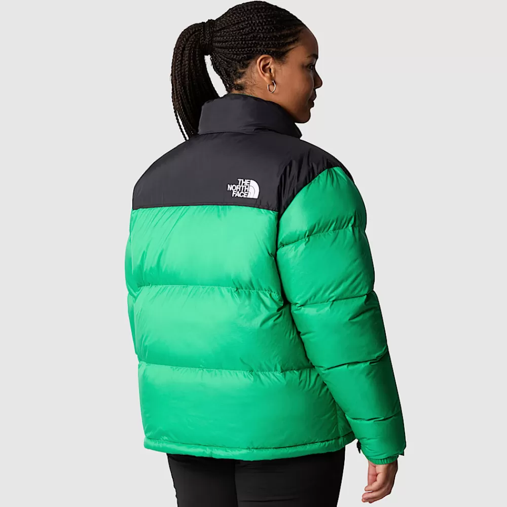 The North Face Nuptse Og Dunjakker | Dunjakker^1996 Retro Nuptse Jakke I Store Størrelser Til Damer Optic Emerald