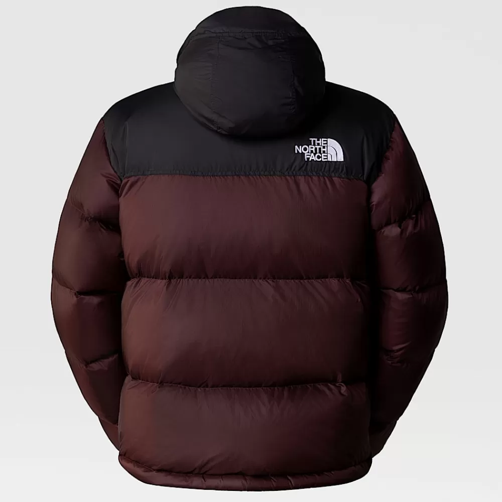 The North Face Nuptse Og Dunjakker | Dunjakker^1996 Retro Nuptse Jakke Til Herrer Coal Brown-TNF Black