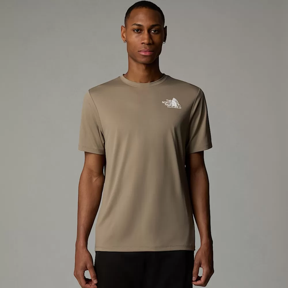 The North Face Shirts & Polos | Active^24/7 Graphic T-shirt Til Herrer Cavern Grey