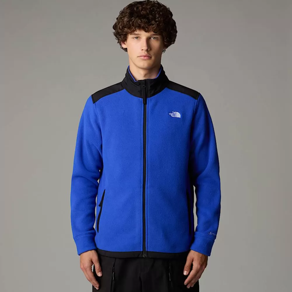 The North Face Fleecetrøjer Og Pullovers^Alpine Polartec® Fleece 200 Jakke Til Herrer TNF Blue-TNF Black