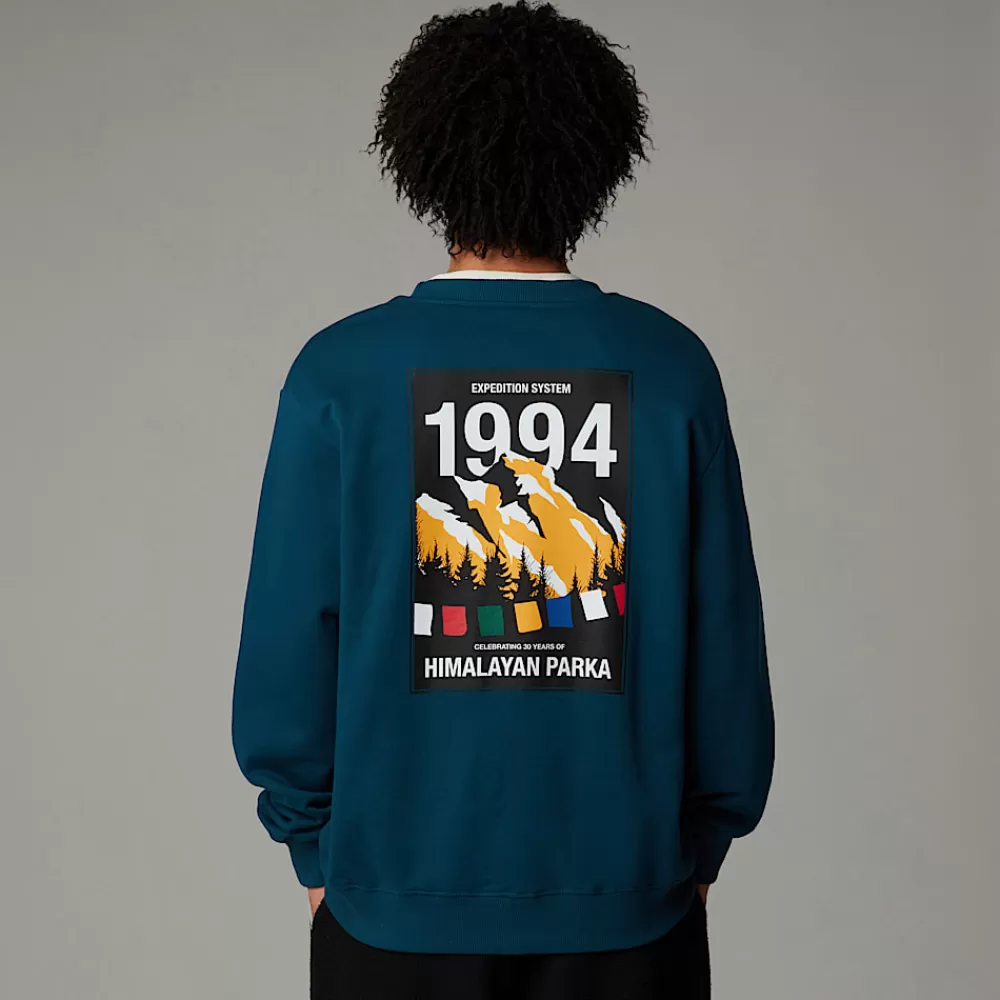 The North Face Hoodies & Sweatshirts^Anniversary Sweatshirt Til Herrer Midnight Petrol