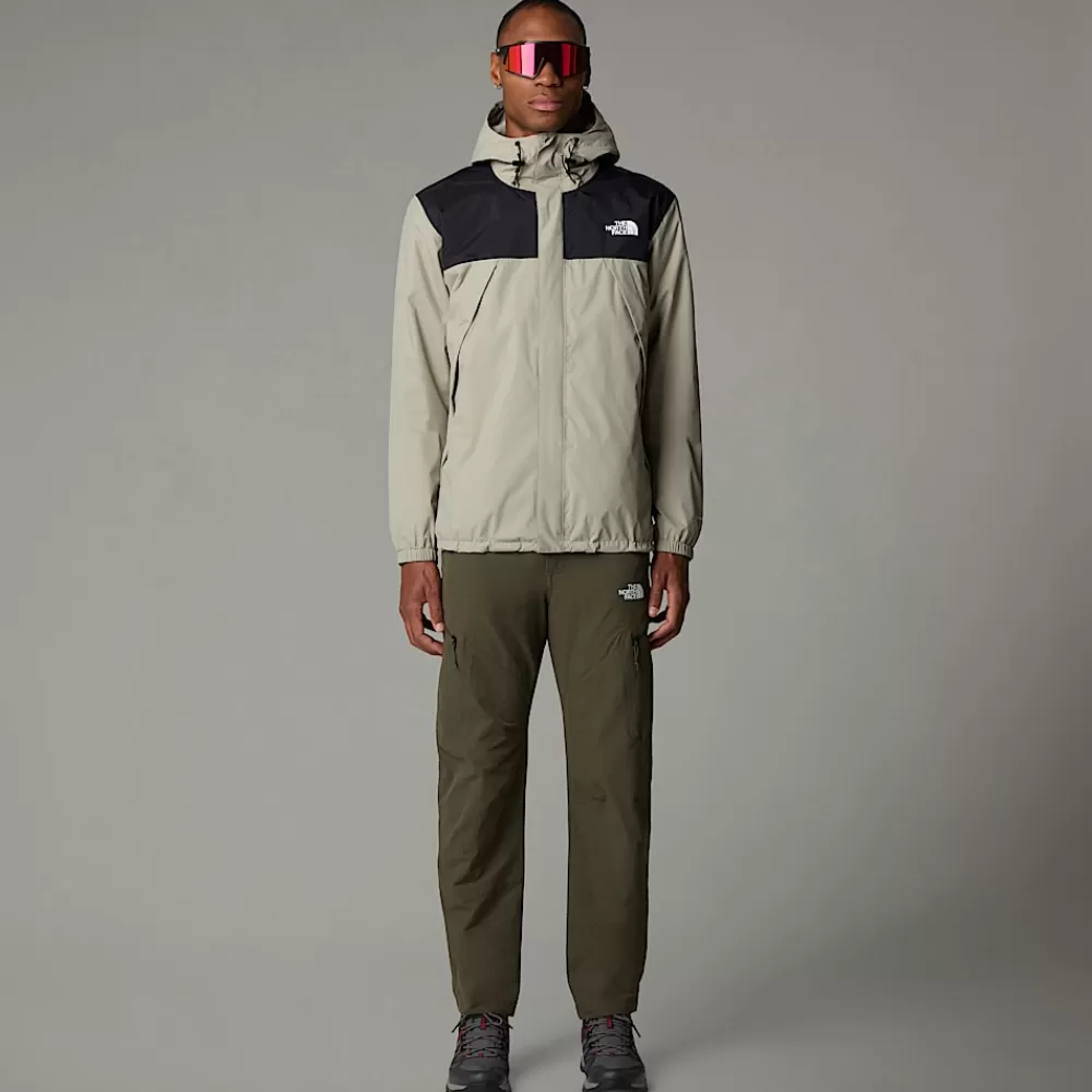 The North Face Vandtætte Jakker | Lette Jakker^Antora Jakke Til Herrer Clay Grey-TNF Black