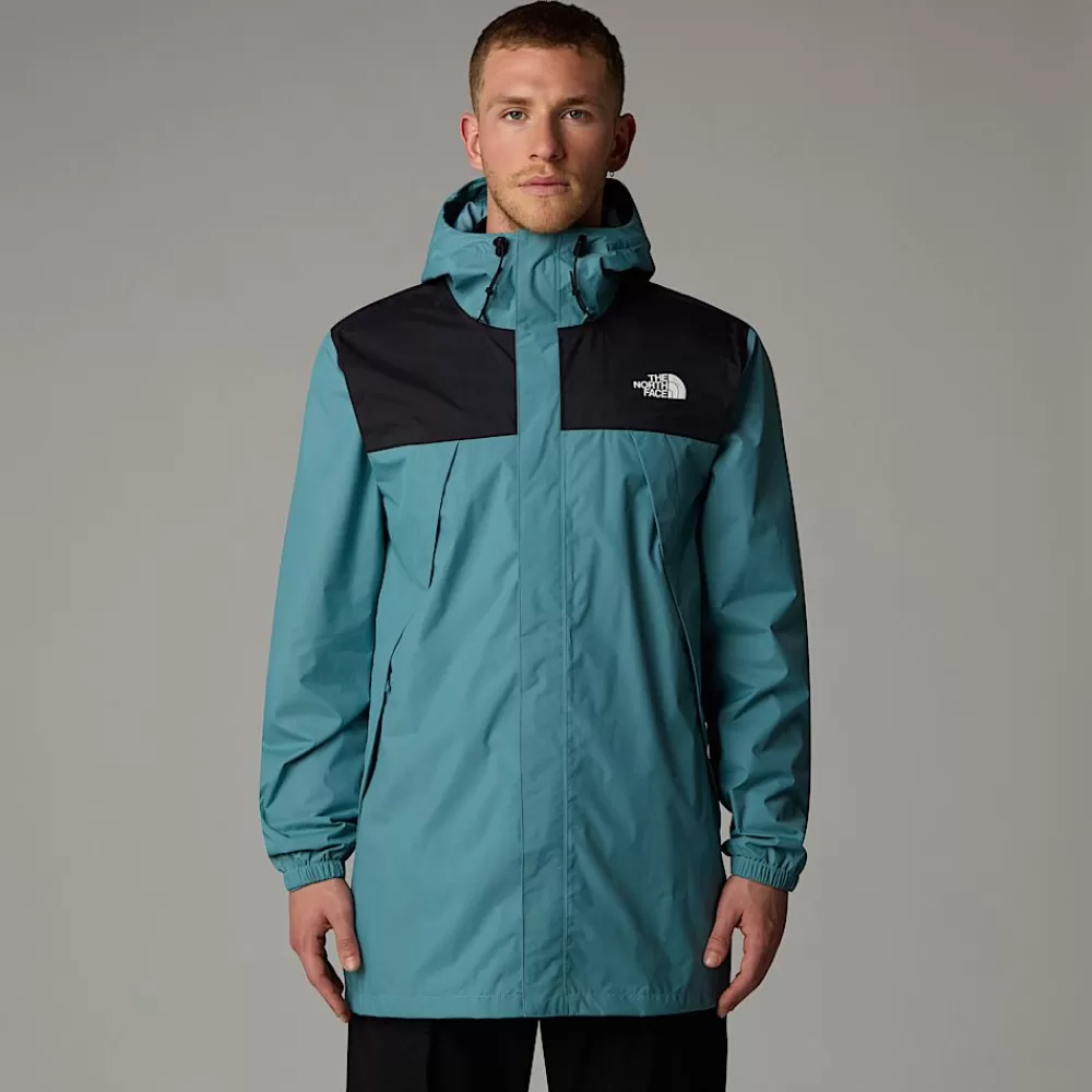 The North Face Vandtætte Jakker | Parkacoats Og Jakker^Antora Parka Til Herrer Algae Blue-TNF Black