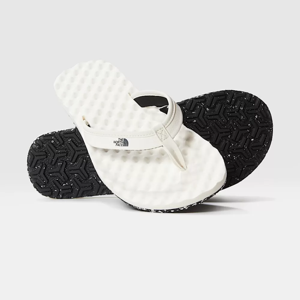 The North Face Sandals^Base Camp Mini II Klipklapper Til Damer GARDENIA WHITE/TNF BLACK