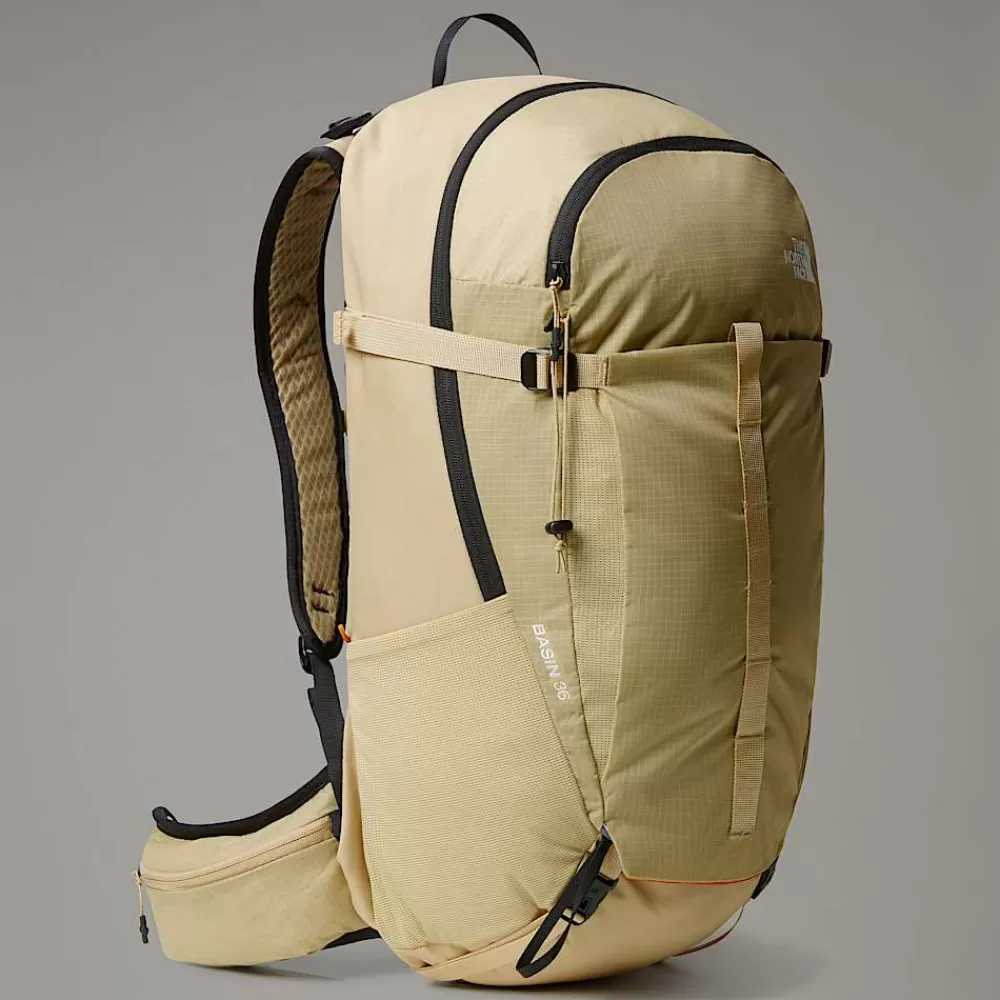 The North Face Mens | Herrerygsække^Basin Rygsæk 36 L Khaki Stone-Desert Rust-NPF