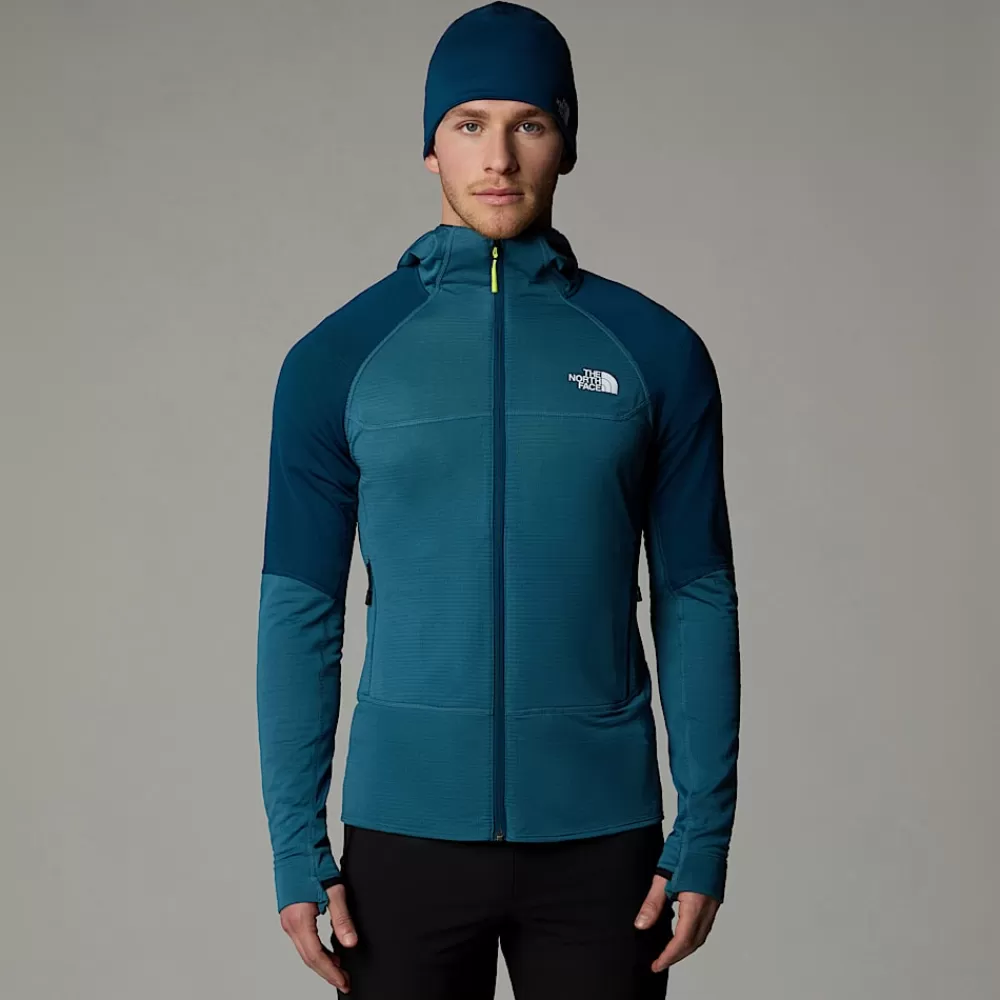 The North Face Fleecetrøjer Og Pullovers^Bolt Polartec® Jakke Med Hætte Til Herrer Mallard Blue-Midnight Petrol