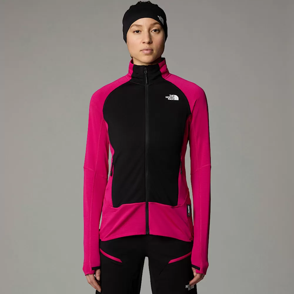 The North Face Lette Jakker | Fleecetrøjer Og Pullovers^Bolt Polartec® Power Grid™ Jakke Til Damer PINK PRIMROSE/TNF WHITE