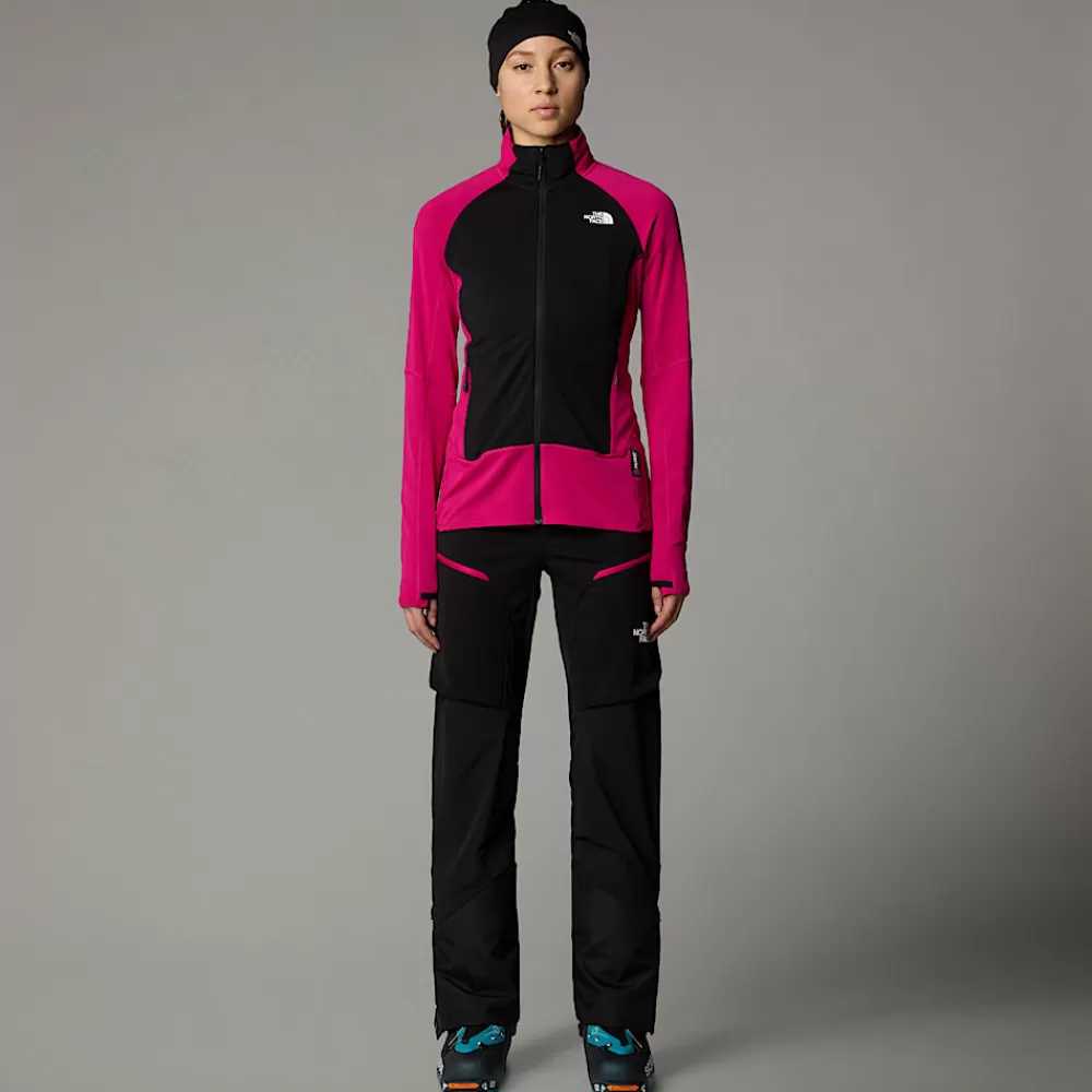 The North Face Lette Jakker | Fleecetrøjer Og Pullovers^Bolt Polartec® Power Grid™ Jakke Til Damer PINK PRIMROSE/TNF WHITE