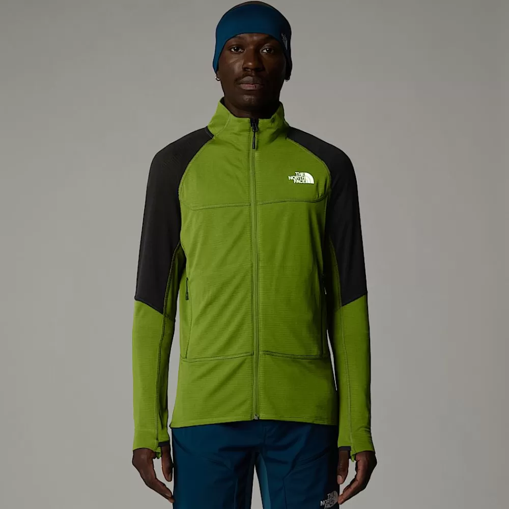 The North Face Active | Fleecetrøjer Og Pullovers^Bolt Polartec® Power Grid™ Jakke Til Herrer Oak Green-TNF Black