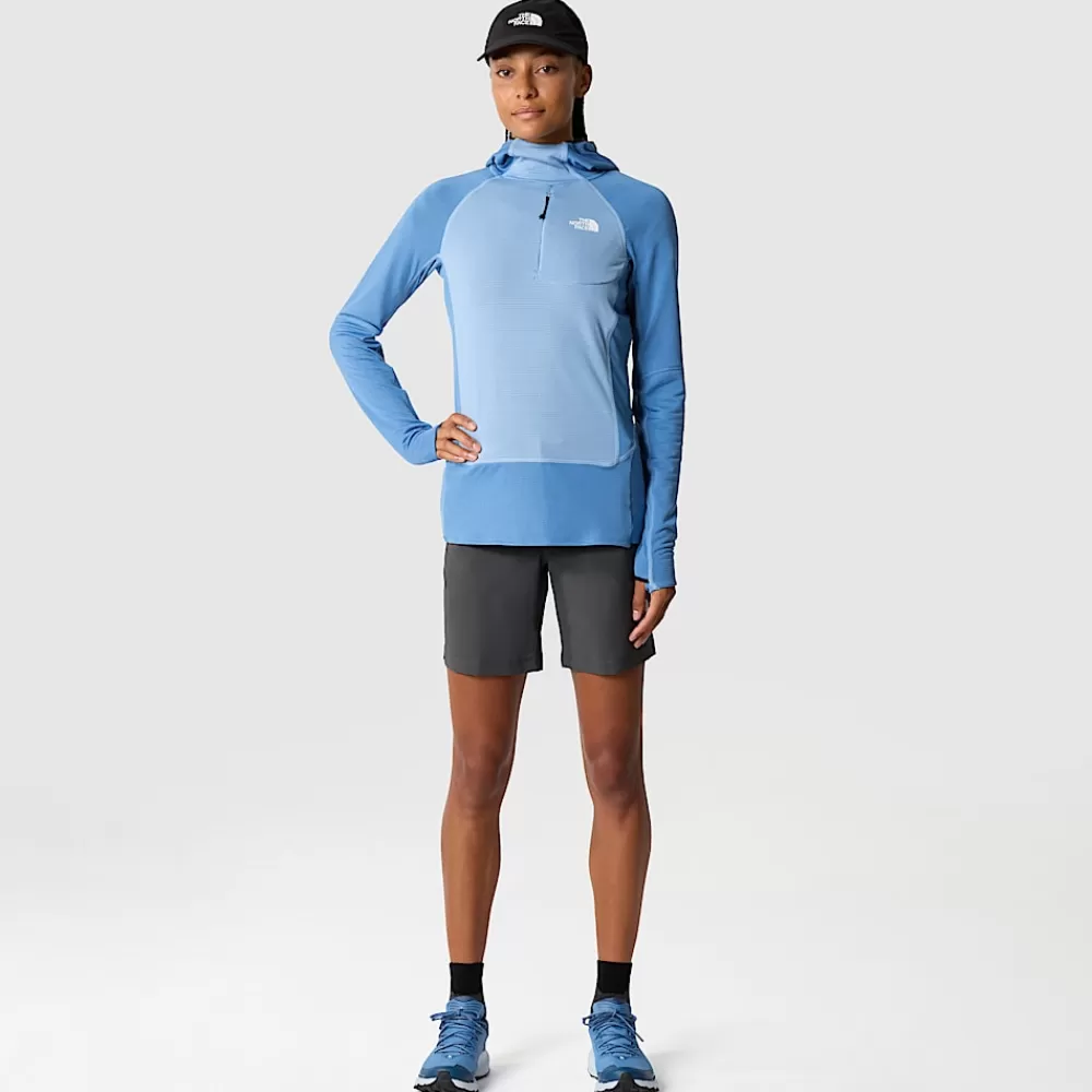 The North Face Fleecetrøjer Og Pullovers^Bolt Polartec® Power Grid™ Pull-On Jakke Til Damer Indigo Stone-Steel Blue