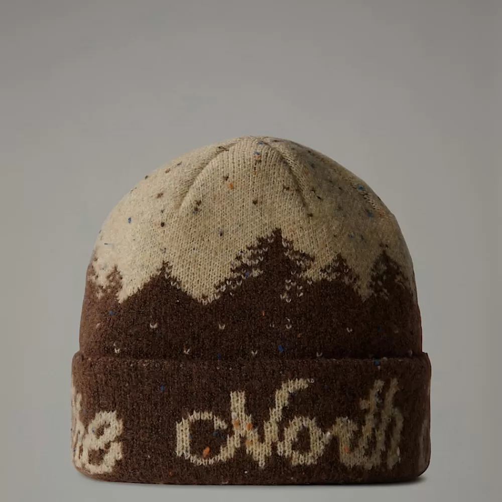 The North Face Beanies | Beanies^Cabin Mountainscape Hue Smokey Brown-Gravel