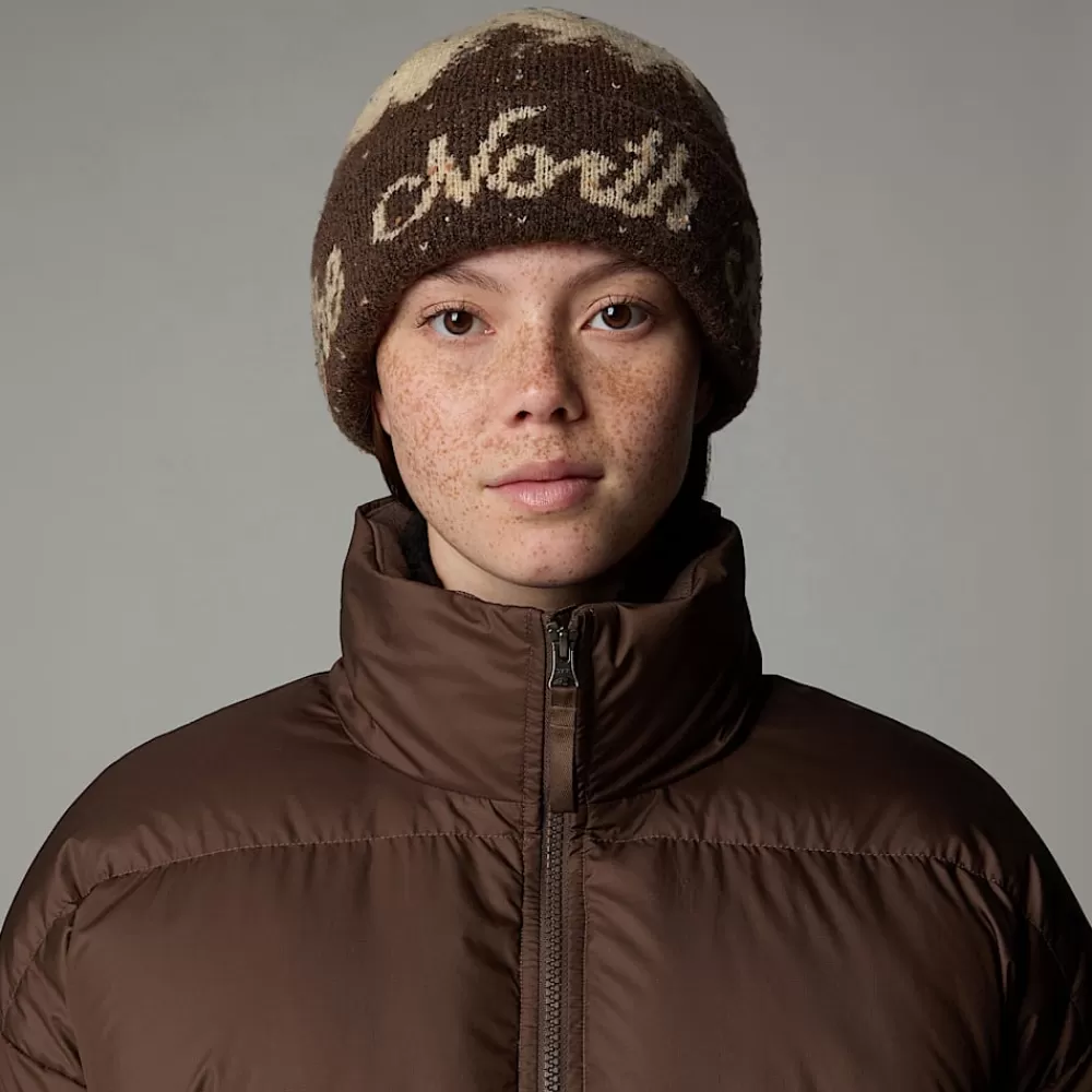 The North Face Beanies | Beanies^Cabin Mountainscape Hue Smokey Brown-Gravel