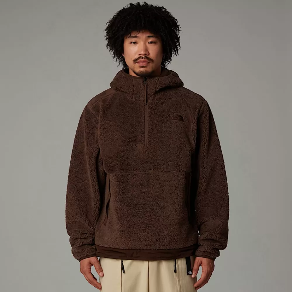 The North Face Fleecetrøjer Og Pullovers^Campshire Fleece Hættetrøje Til Herrer Smokey Brown-Demitasse Brown