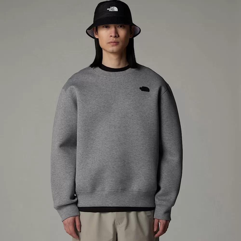 The North Face Hoodies & Sweatshirts^Crew Neck Sweatshirt Til Herrer Metallic Silver Heather