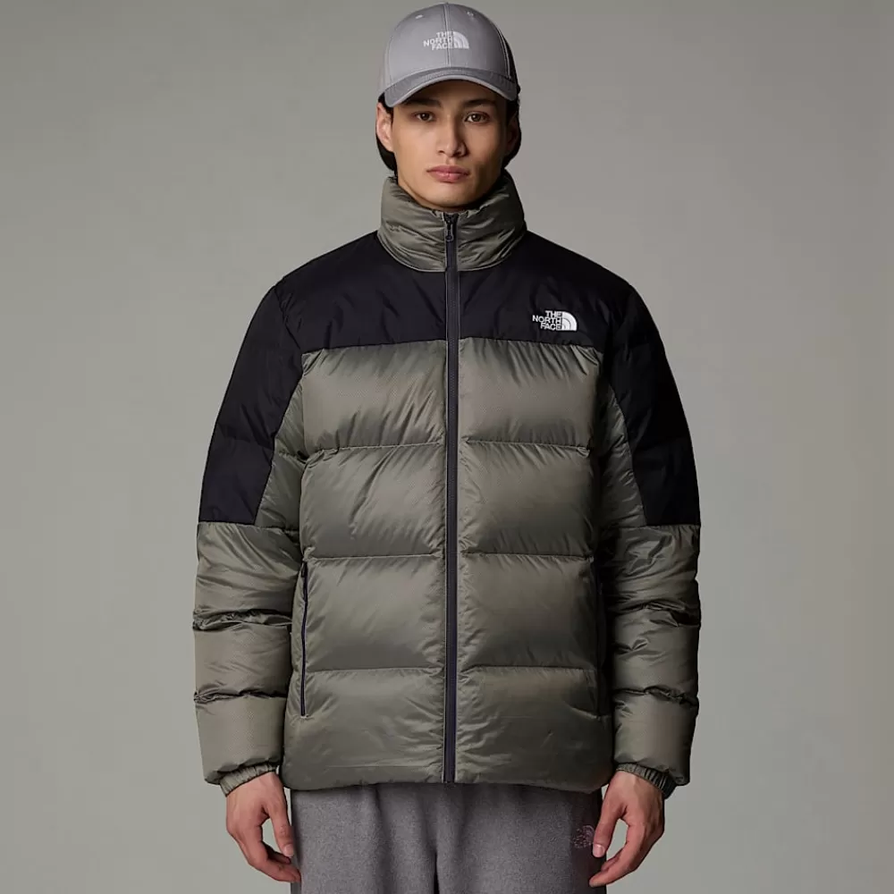 The North Face Nuptse Og Dunjakker | Dunjakker^Diablo 2.0 Dunjakke Til Herrer Clay Grey Black Heather-TNF Black