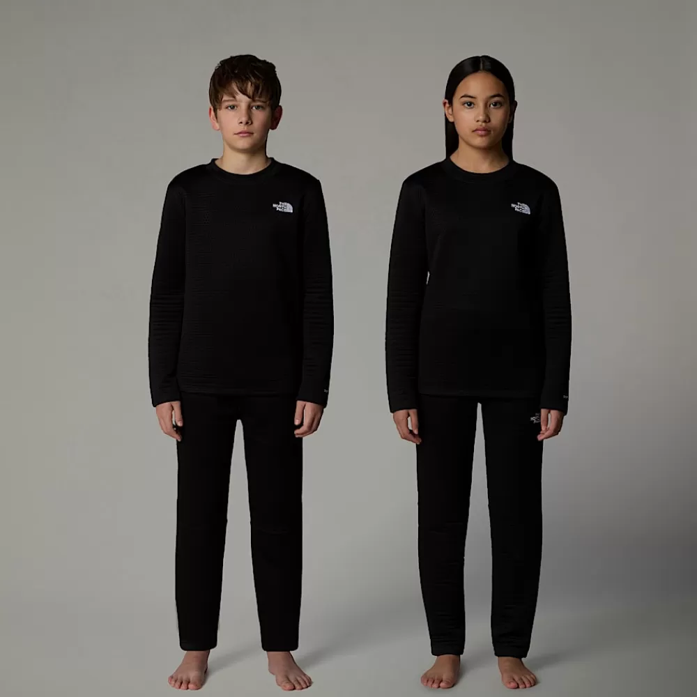 The North Face Fleecetrøjer Og Hættetrøjer | Underdele^DotKnit Thermal Baselayer Sæt Til Unge TNF Black