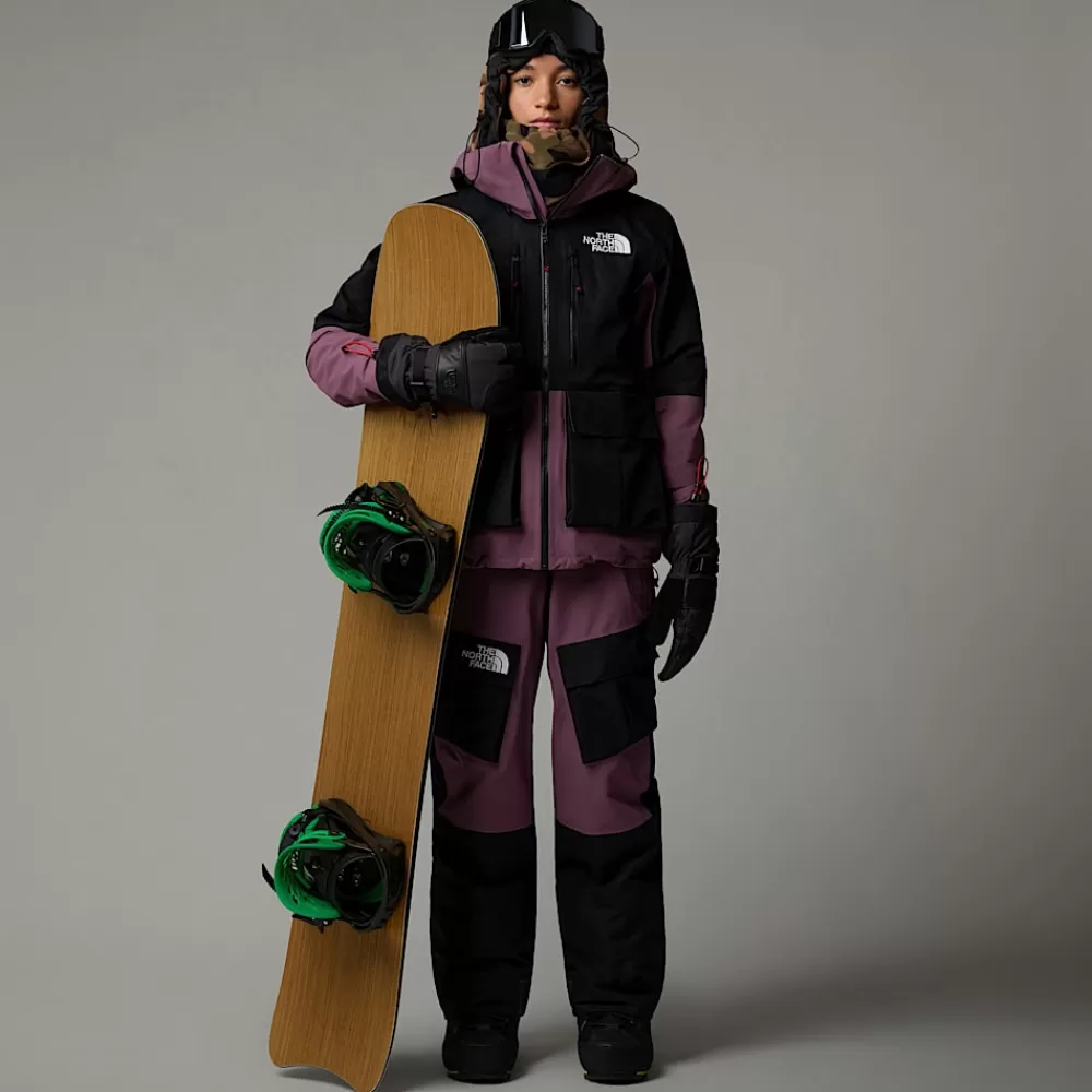 The North Face Vandtætte Jakker | Ski- Og Snowboardsjakker^Dragline Jakke Til Damer TNF Black-Midnight Mauve