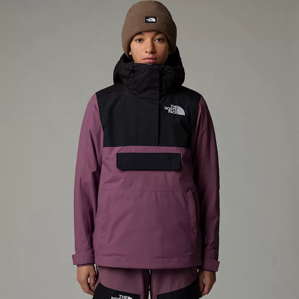 The North Face Vandtætte Jakker | Ski- Og Snowboardsjakker^Driftview Anorak Til Damer TNF Black-Midnight Mauve