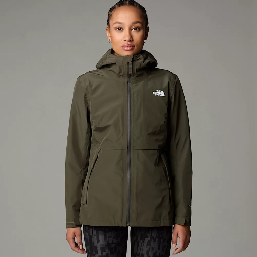 The North Face Vandtætte Jakker | Lette Jakker^Dryzzle FUTURELIGHT™ Jakke Til Damer New Taupe Green