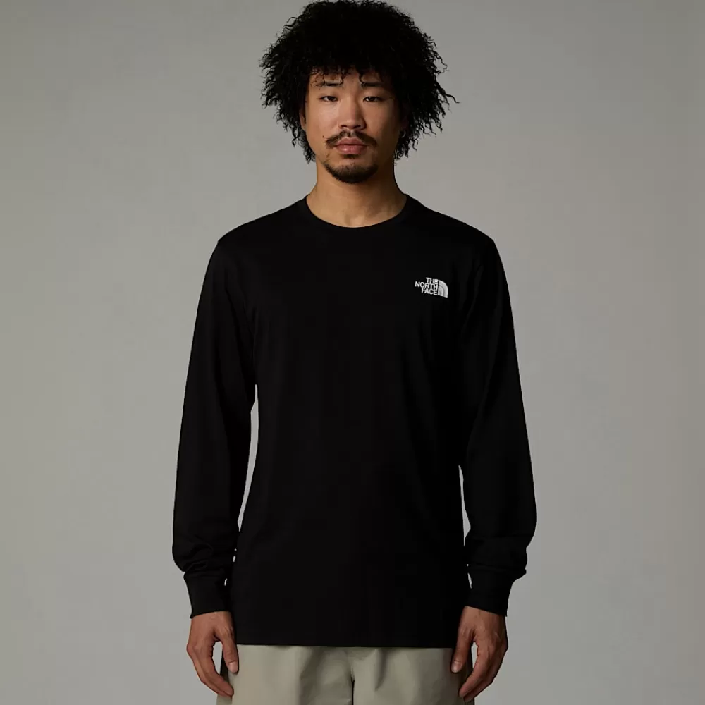 The North Face Shirts & Polos^Easy T-shirt Med Lange ærmer Til Herrer TNF Black