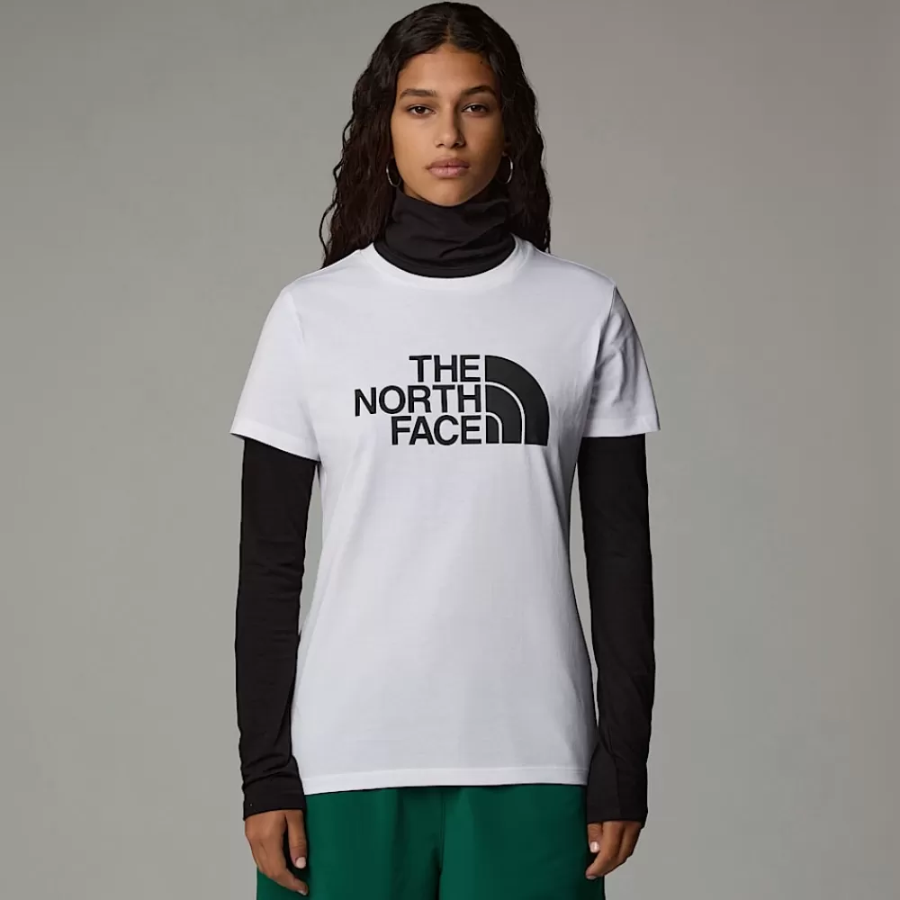 The North Face T-Shirts Og Trøjer^Easy T-shirt Til Damer TNF White