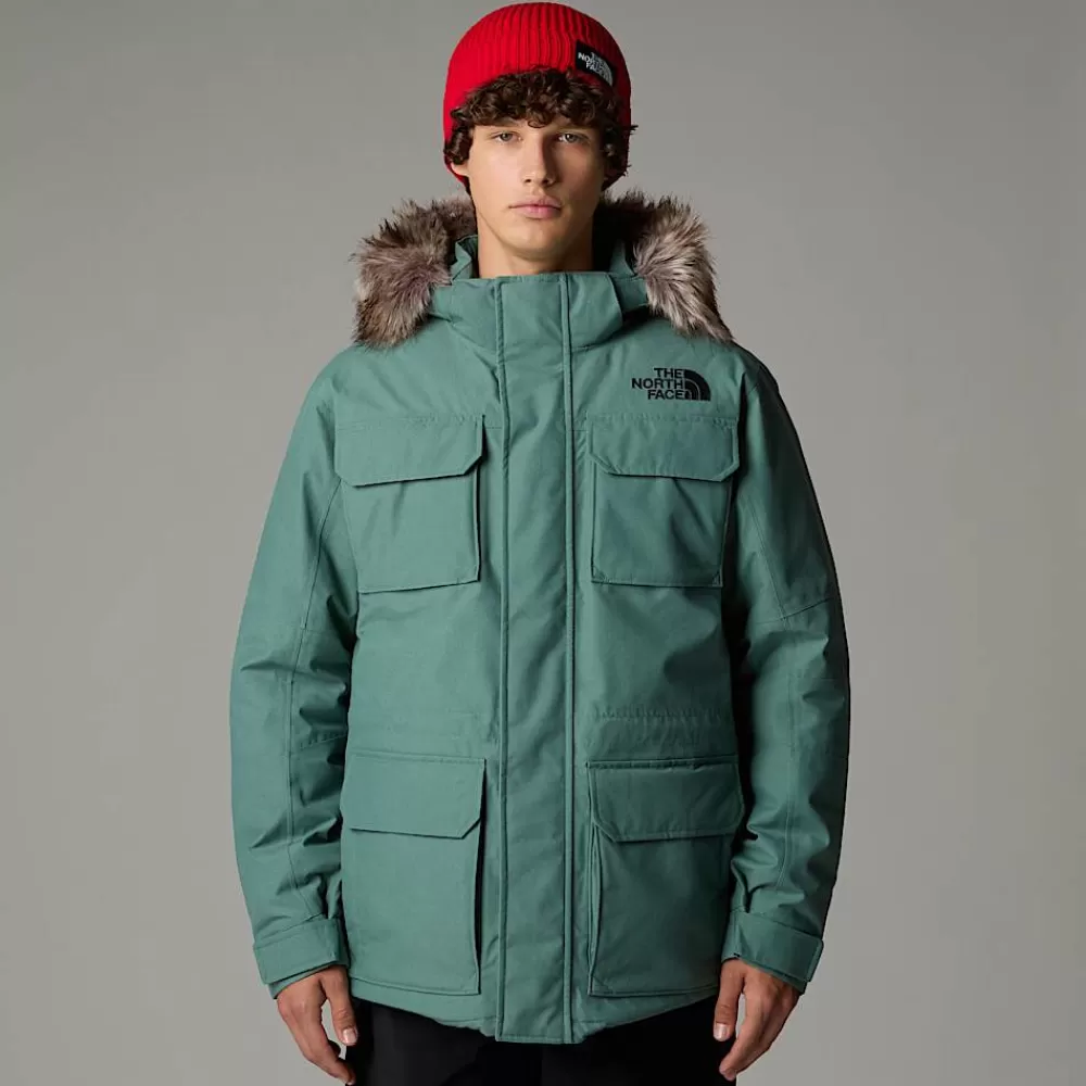 The North Face Vandtætte Jakker | Insulated^El Norte Jakke Til Herrer Dark Sage