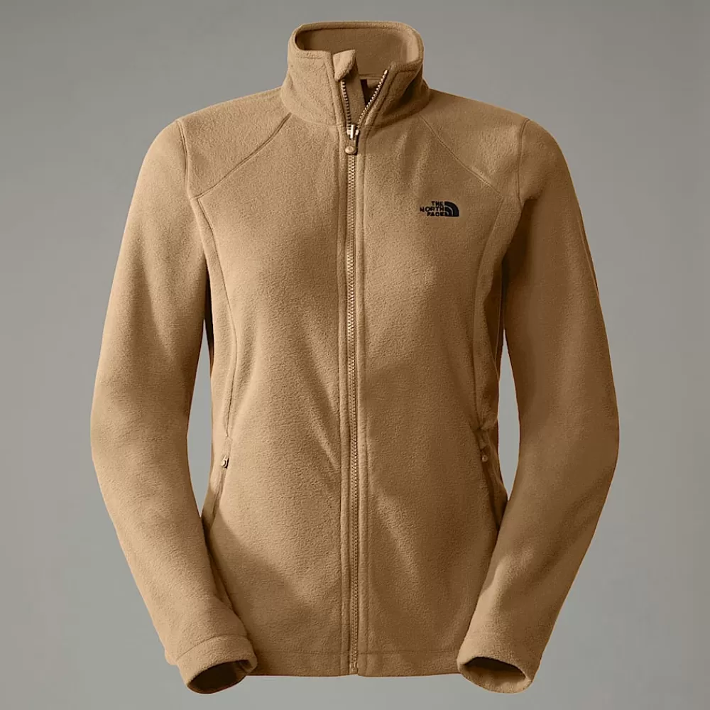 The North Face Fleecetrøjer Og Pullovers^Emilia 2 Fleecejakke Med Lynlås Til Damer Almond Butter