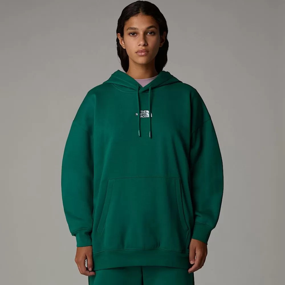 The North Face Hoodies & Sweatshirts^Essential Hættetrøje Til Damer Evergreen