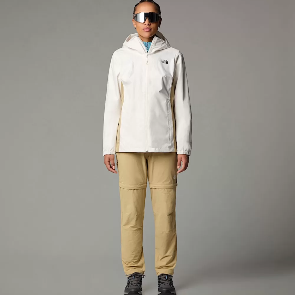 The North Face Bukser^Exploration Convertible Straight Bukser Til Damer Khaki Stone-NPF