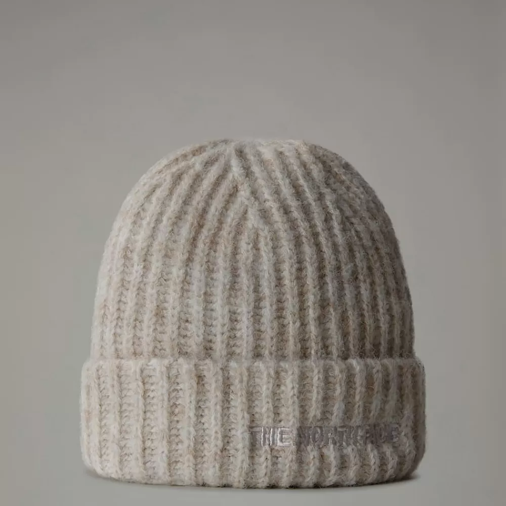 The North Face Beanies | Beanies^Fohair Cabin Hue White Dune