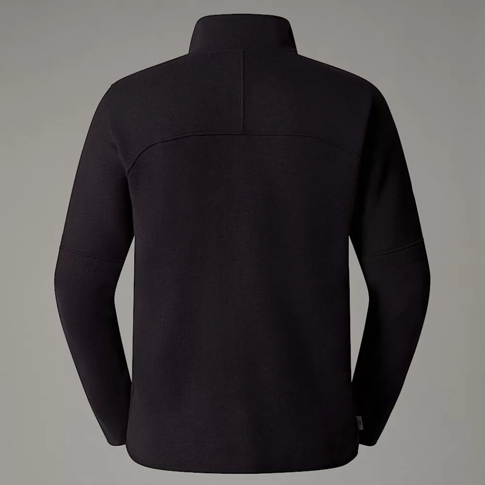 The North Face Fleecetrøjer Og Pullovers^Front Range Fleecejakke Til Herrer TNF Black Heather