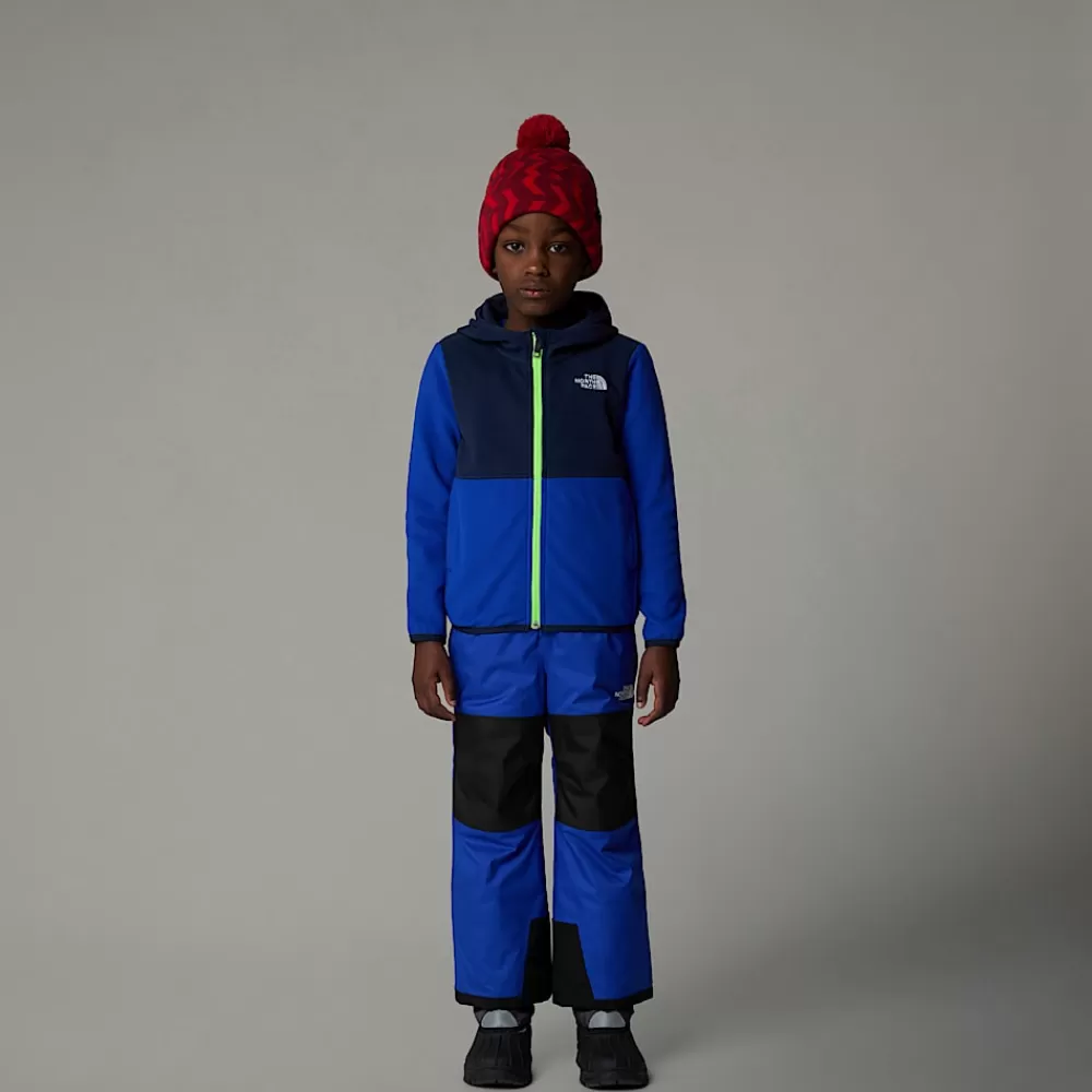 The North Face Småbørn (2-7 År)^Glacier Fleecejakke Med Lynlås Og Hætte Til Børn TNF Blue