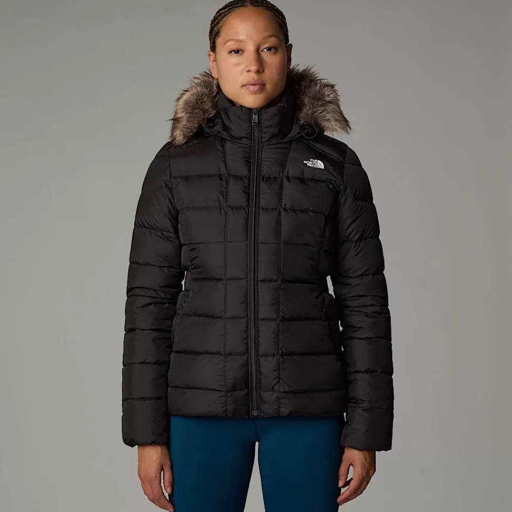 The North Face Insulated | Dunjakker^Gotham Jakke Til Damer TNF Black-TNF White-NPF