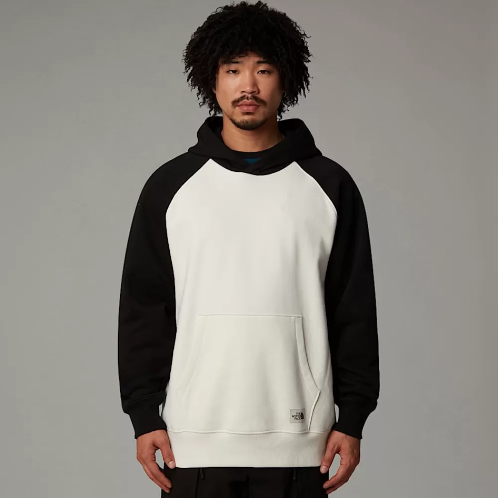 The North Face Hoodies & Sweatshirts^Heritage Hættetrøje Til Herrer White Dune-TNF Black