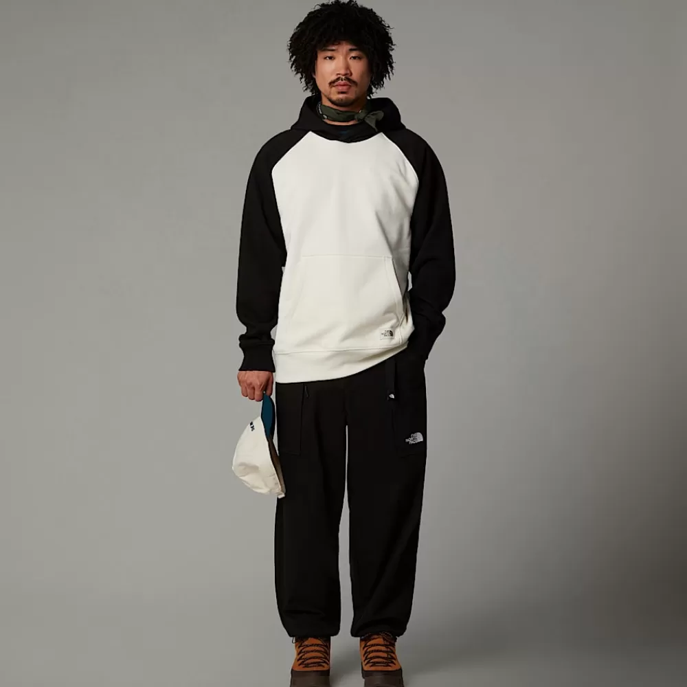 The North Face Hoodies & Sweatshirts^Heritage Hættetrøje Til Herrer White Dune-TNF Black