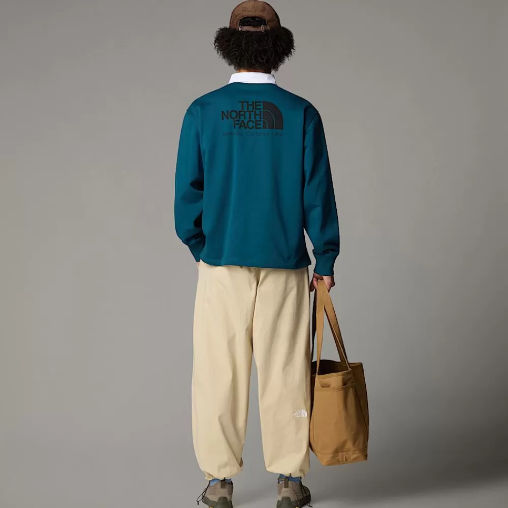 The North Face Hoodies & Sweatshirts^Heritage Rugby Sweatshirt Til Herrer Midnight Petrol
