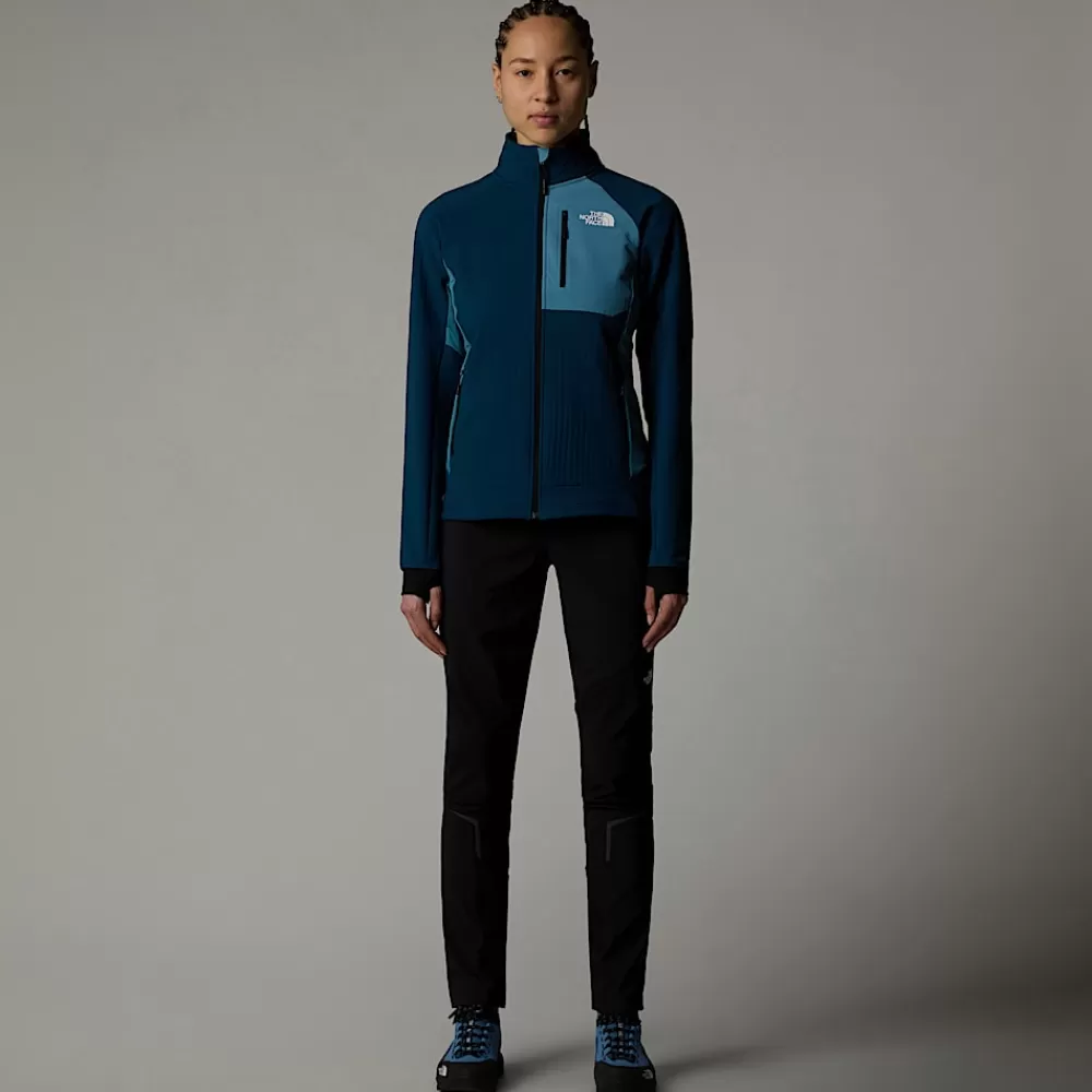 The North Face Fleecetrøjer Og Pullovers^Highball Fleece Til Damer Midnight Petrol-Algae Blue