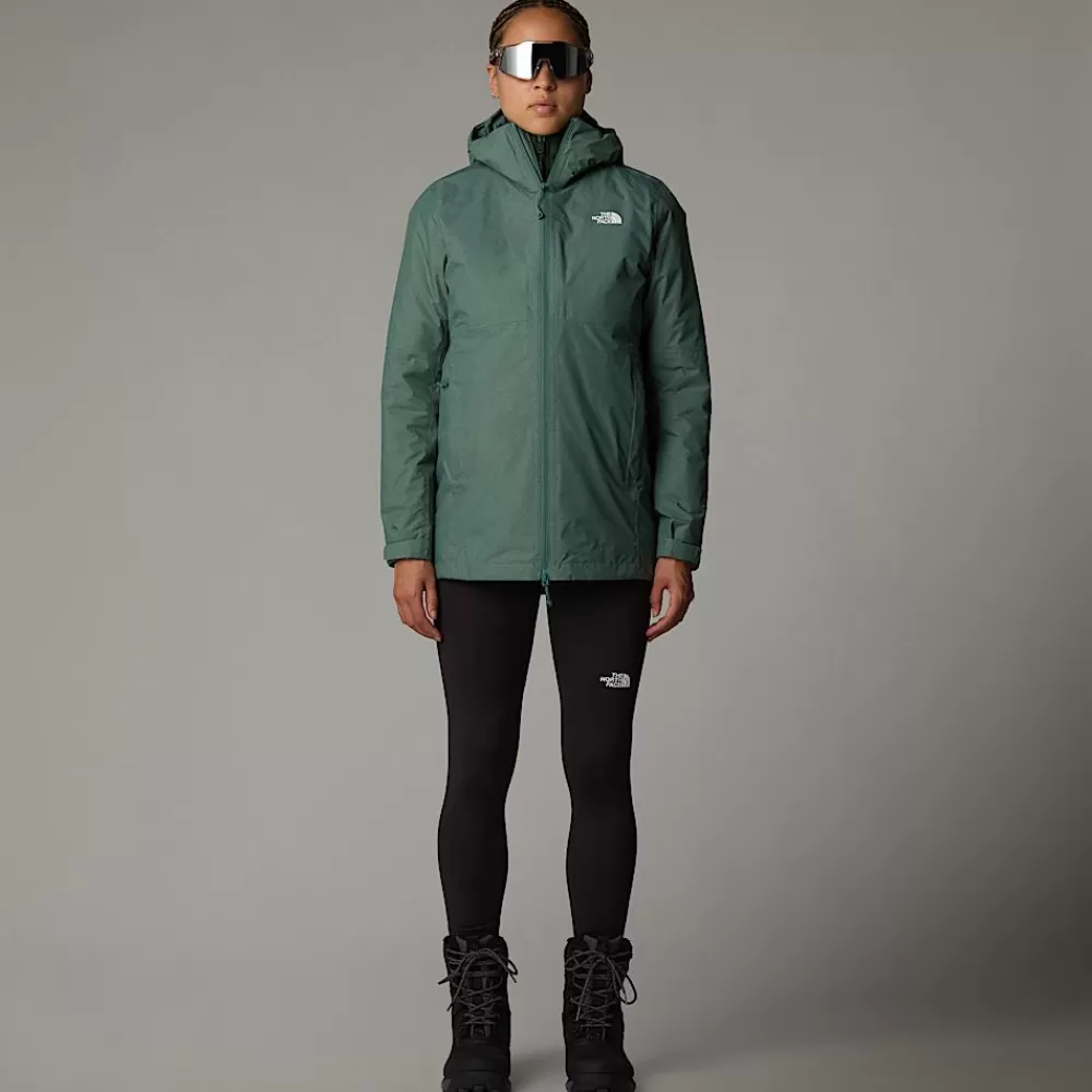 The North Face Insulated | Vandtætte Jakker^Hikesteller Triclimate Jakke Til Damer Dark Sage White Heather-Pine Needle-NPF