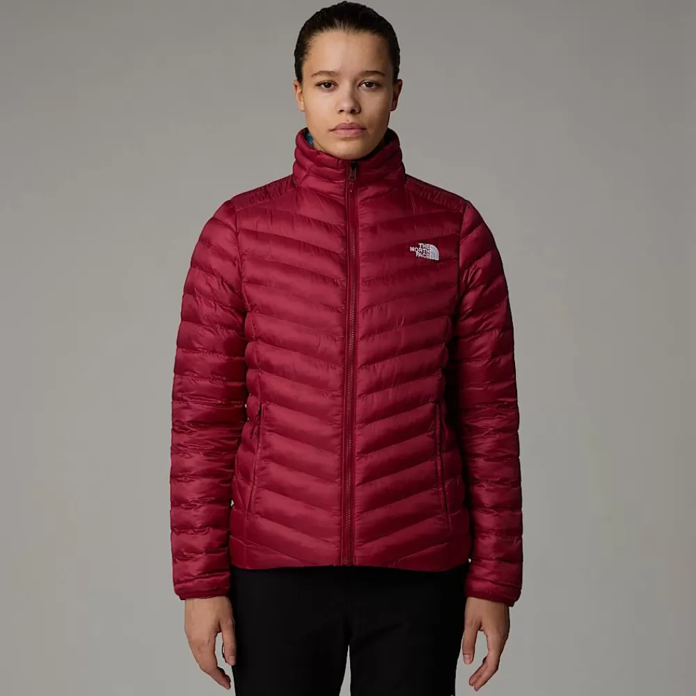 The North Face Insulated^Huila Jakke Med Syntetisk Isolering Til Damer Beetroot