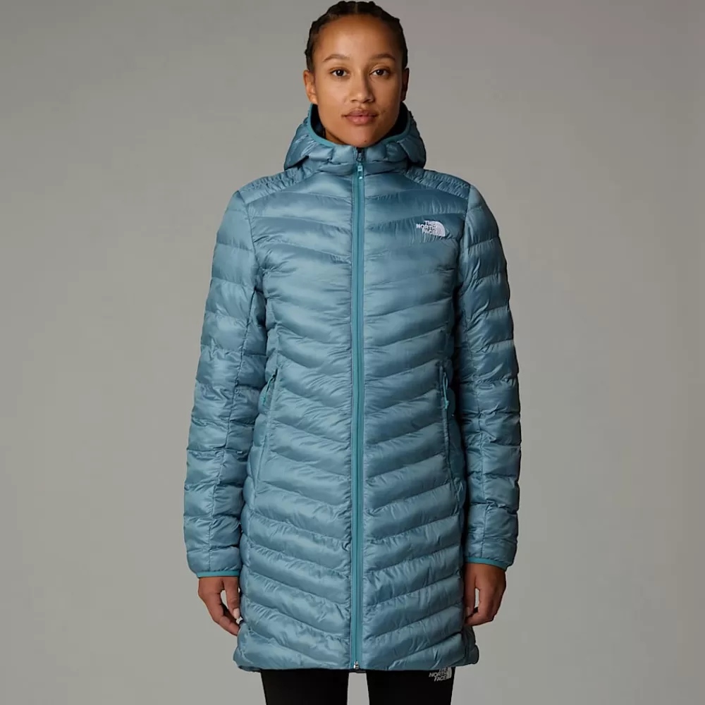 The North Face Parkacoats Og Jakker | Insulated^Huila Parka Med Syntetisk Isolering Til Damer Algae Blue