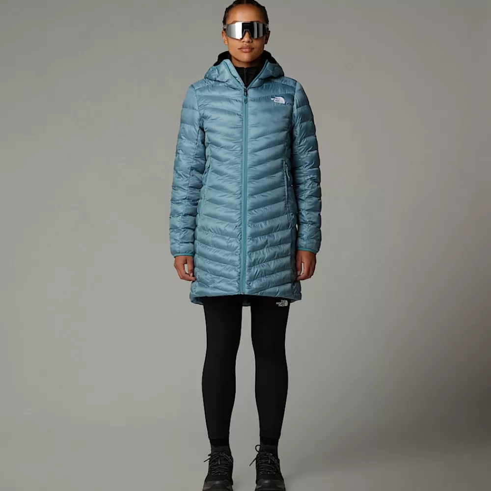 The North Face Parkacoats Og Jakker | Insulated^Huila Parka Med Syntetisk Isolering Til Damer Algae Blue