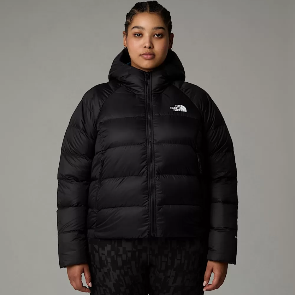 The North Face Nuptse Og Dunjakker | Dunjakker^Hyalite Dunjakke Med Hætte I Store Størrelser Til Damer TNF Black-NPF