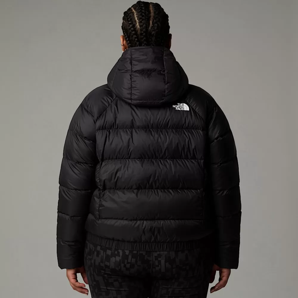 The North Face Nuptse Og Dunjakker | Dunjakker^Hyalite Dunjakke Med Hætte I Store Størrelser Til Damer TNF Black-NPF