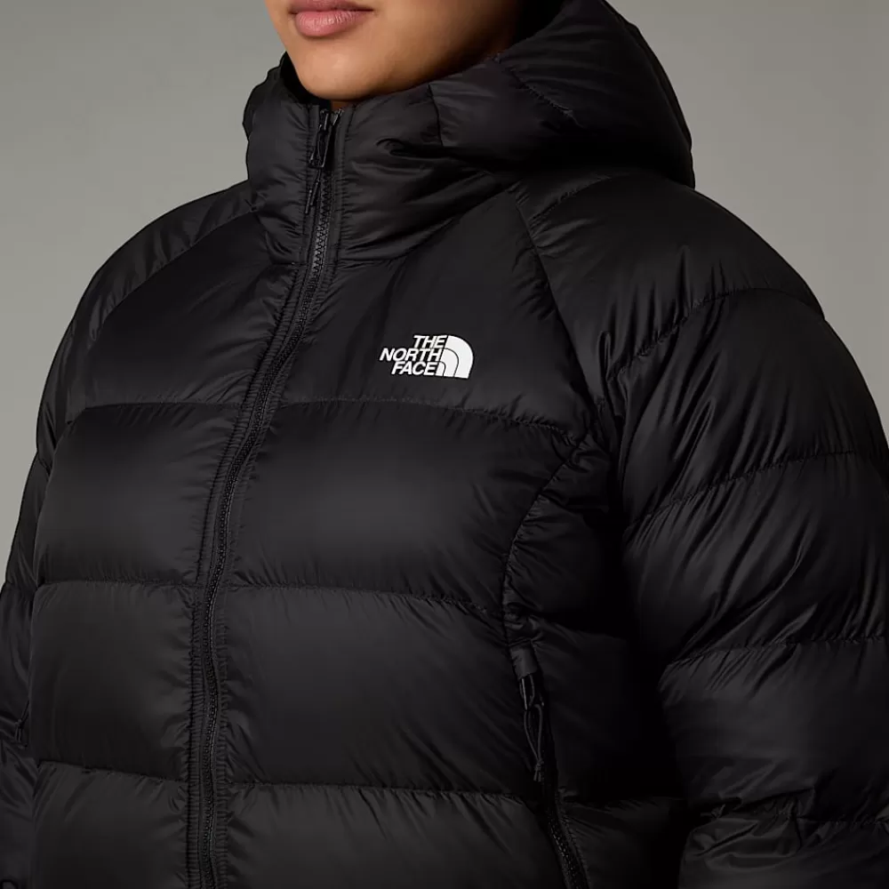 The North Face Nuptse Og Dunjakker | Dunjakker^Hyalite Dunjakke Med Hætte I Store Størrelser Til Damer TNF Black-NPF