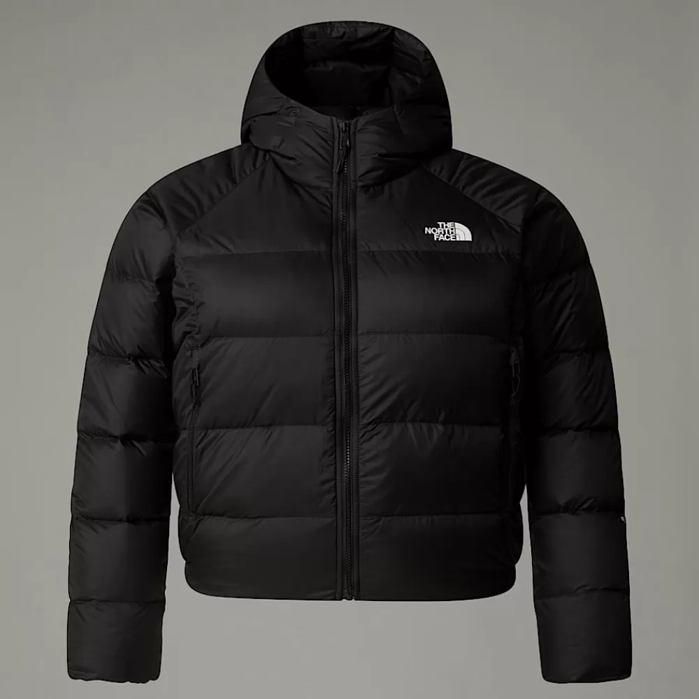 The North Face Nuptse Og Dunjakker | Dunjakker^Hyalite Dunjakke Med Hætte I Store Størrelser Til Damer TNF Black-NPF