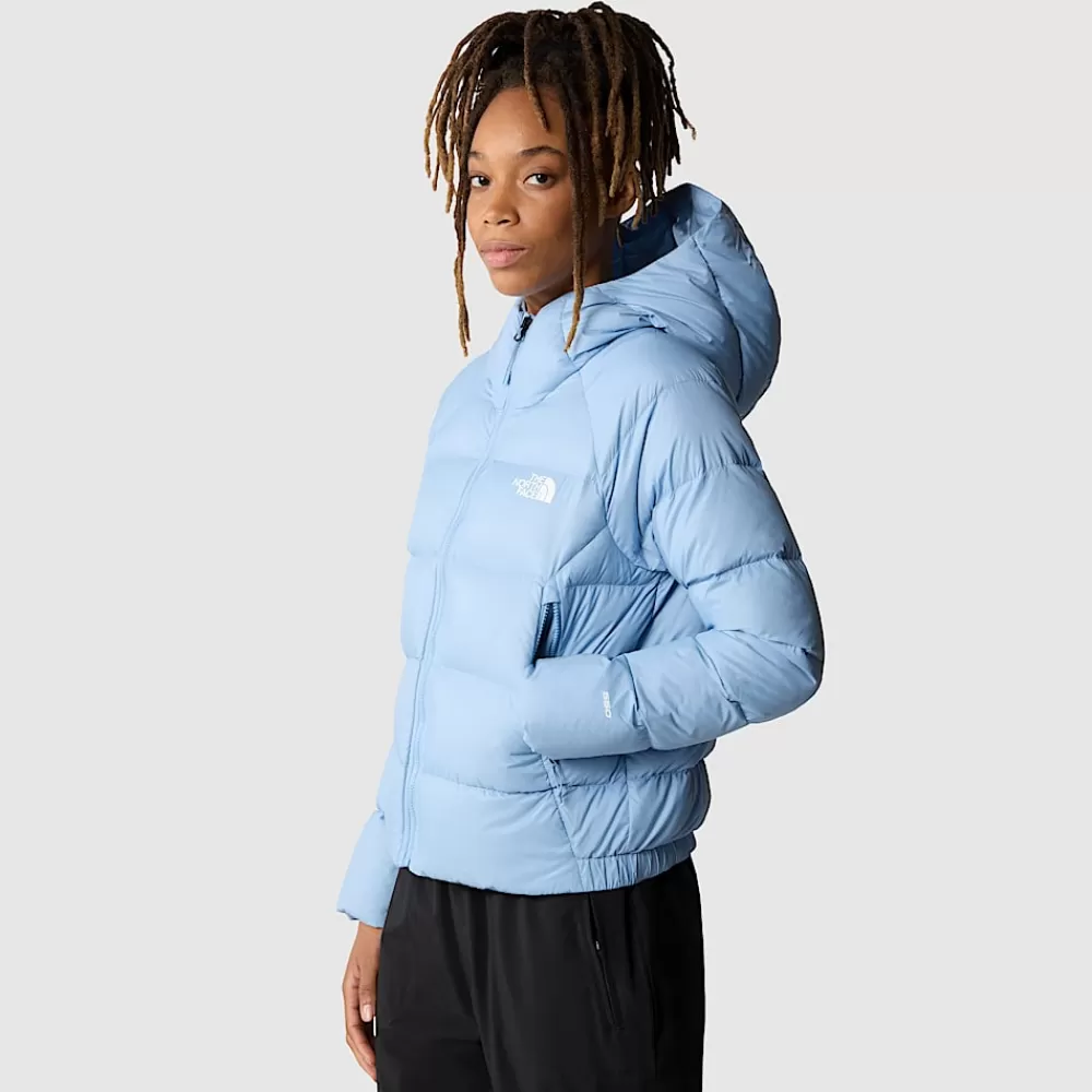 The North Face Nuptse Og Dunjakker | Dunjakker^Hyalite Dunjakke Med Hætte Til Damer Steel Blue