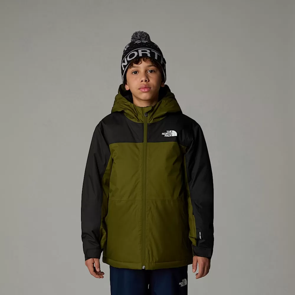 The North Face Jakker | Vandtætte Jakker^Isoleret Freedom Jakke Til Drenge Forest Olive-TNF Black