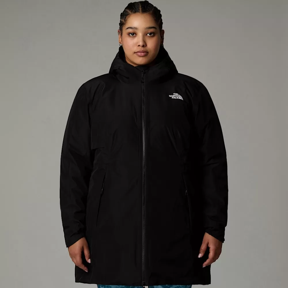 The North Face Insulated | Vandtætte Jakker^Isoleret Hikesteller Parka I Store Størrelser Til Damer TNF Black-NPF