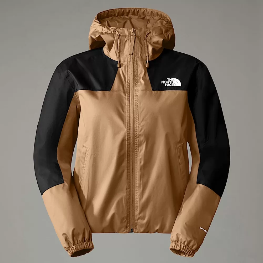 The North Face Vandtætte Jakker | Insulated^Isoleret LFS Skaljakke Til Damer ALMOND BUTTER/TNF BLACK